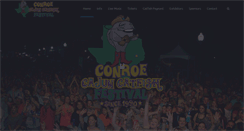 Desktop Screenshot of conroecajuncatfishfestival.com